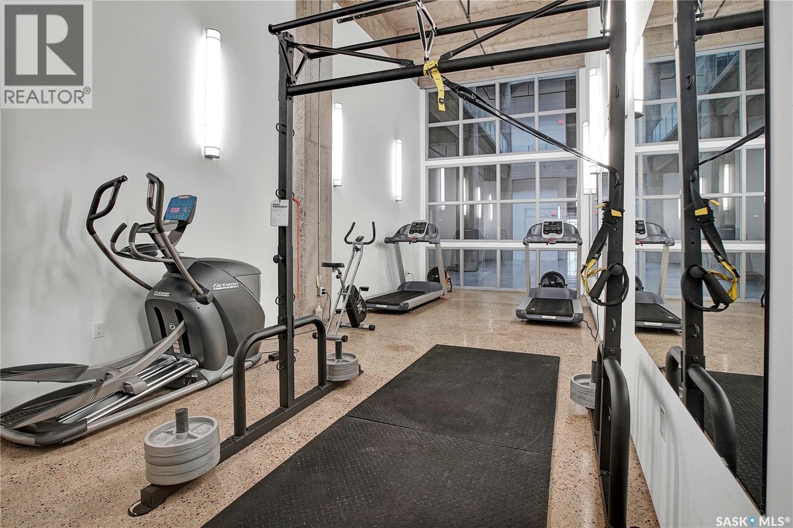 223 120 23Rd Street E, Saskatoon, SK - Indoor Photo Showing Gym Room