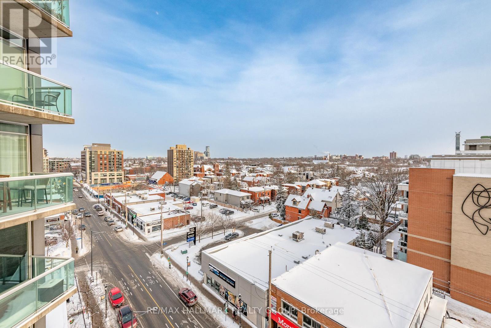 702 - 1227 Wellington Street W, Ottawa, ON - Outdoor With Balcony