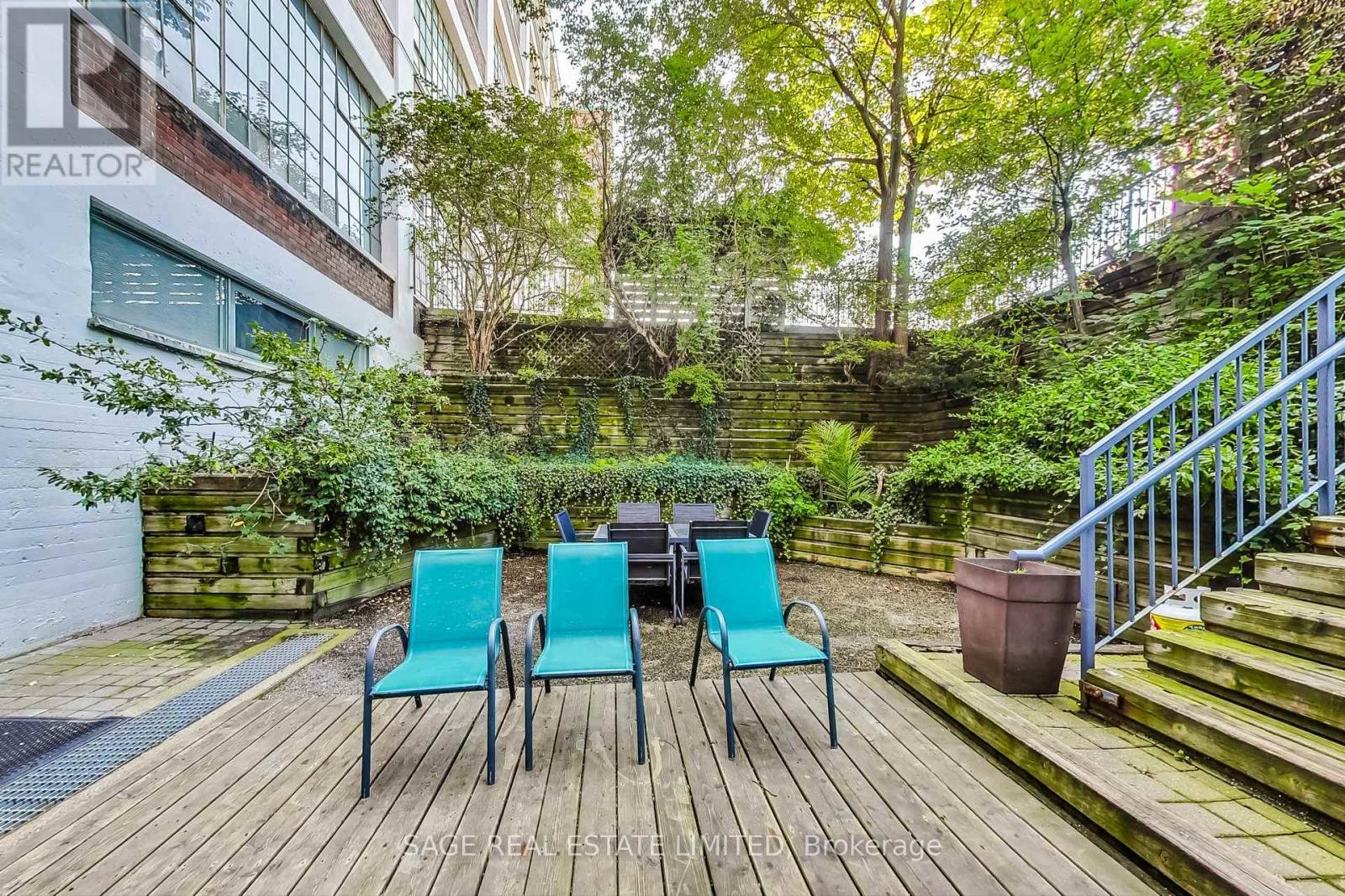 102A - 245 Carlaw Avenue, Toronto, ON - Outdoor With Deck Patio Veranda