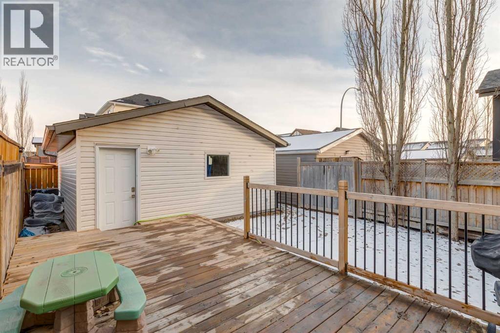 152 New Brighton Grove Se, Calgary, AB - Outdoor With Deck Patio Veranda With Exterior