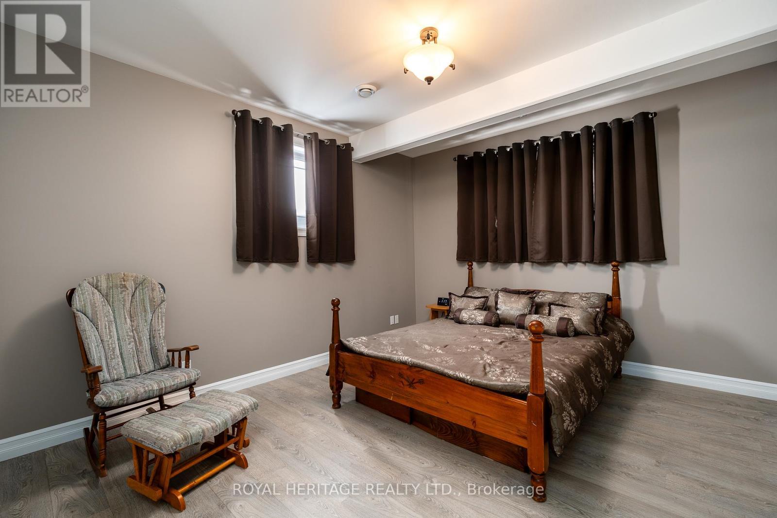 Lower Level Bedroom - 21564 Loyalist Parkway, Prince Edward County (Ameliasburg Ward), ON - Indoor Photo Showing Bedroom