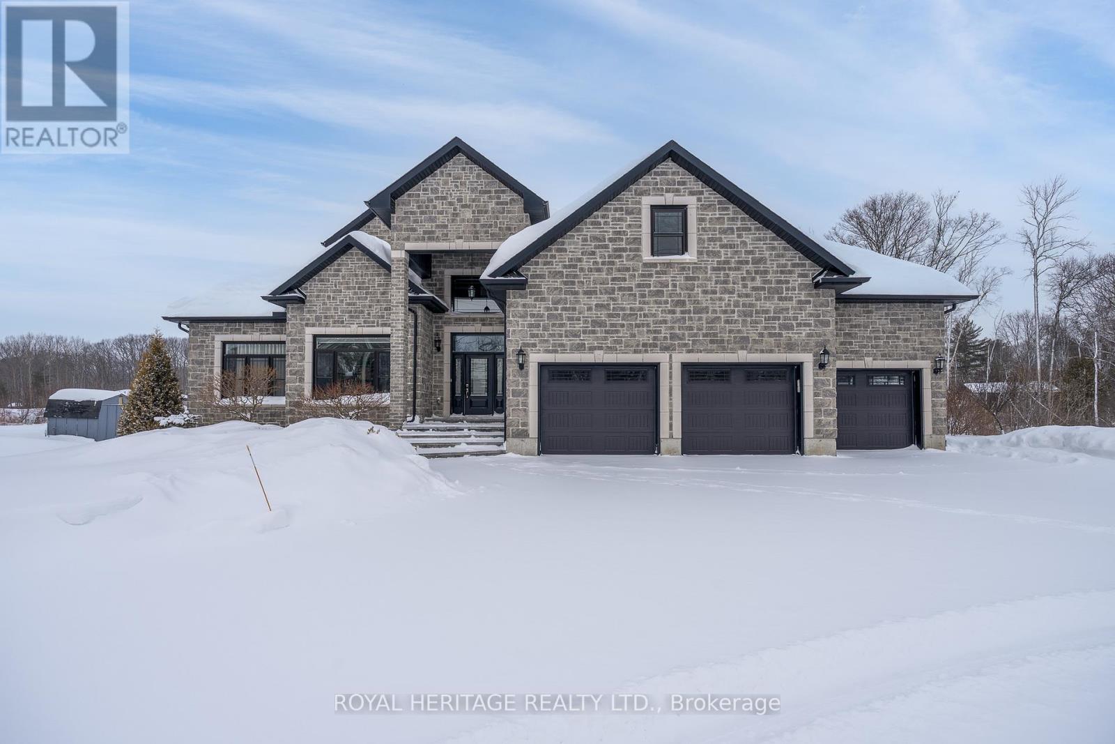 Winter Photo - 21564 Loyalist Parkway, Prince Edward County (Ameliasburg Ward), ON - Outdoor With Facade