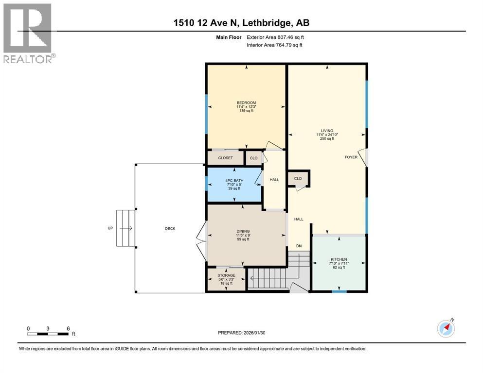 Main Floor - 1510 12 Avenue N, Lethbridge, AB - Other