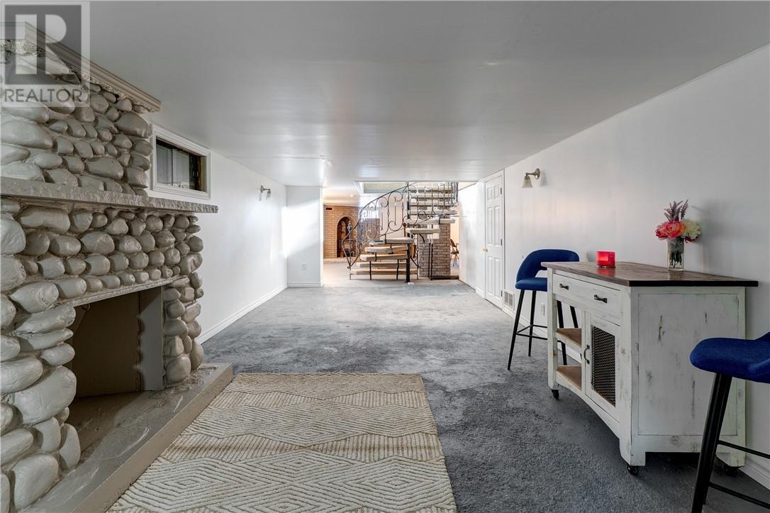 18 St Jean, Hagar, ON - Indoor With Fireplace
