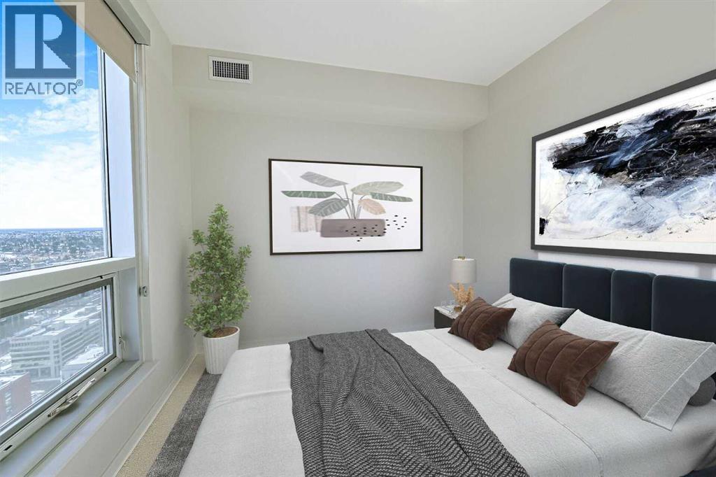 2804, 1320 1 Street Se, Calgary, AB - Indoor Photo Showing Bedroom