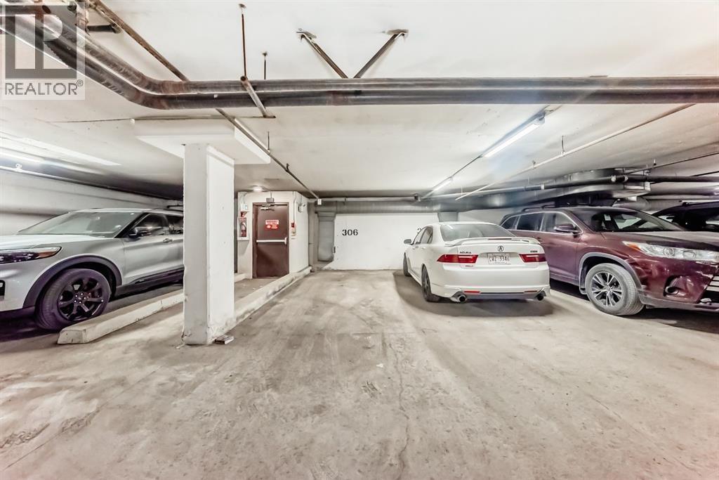 306, 1712 38 Street Se, Calgary, AB - Indoor Photo Showing Garage