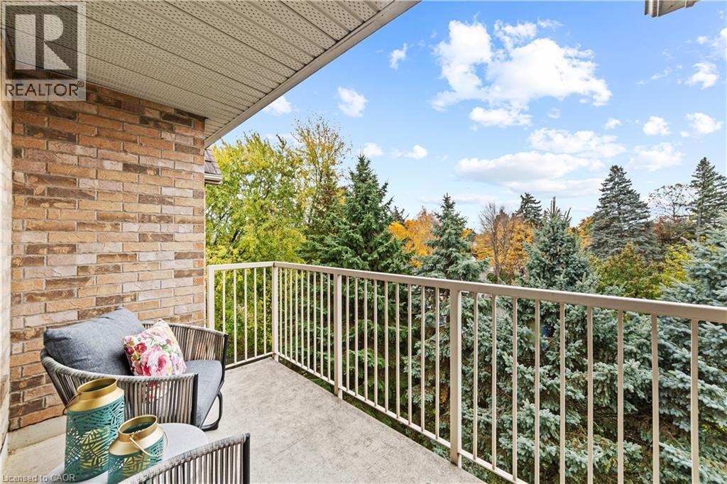 Balcony with a view - 216 Plains Road W Unit# B403, Burlington, ON - Outdoor With Balcony With Exterior