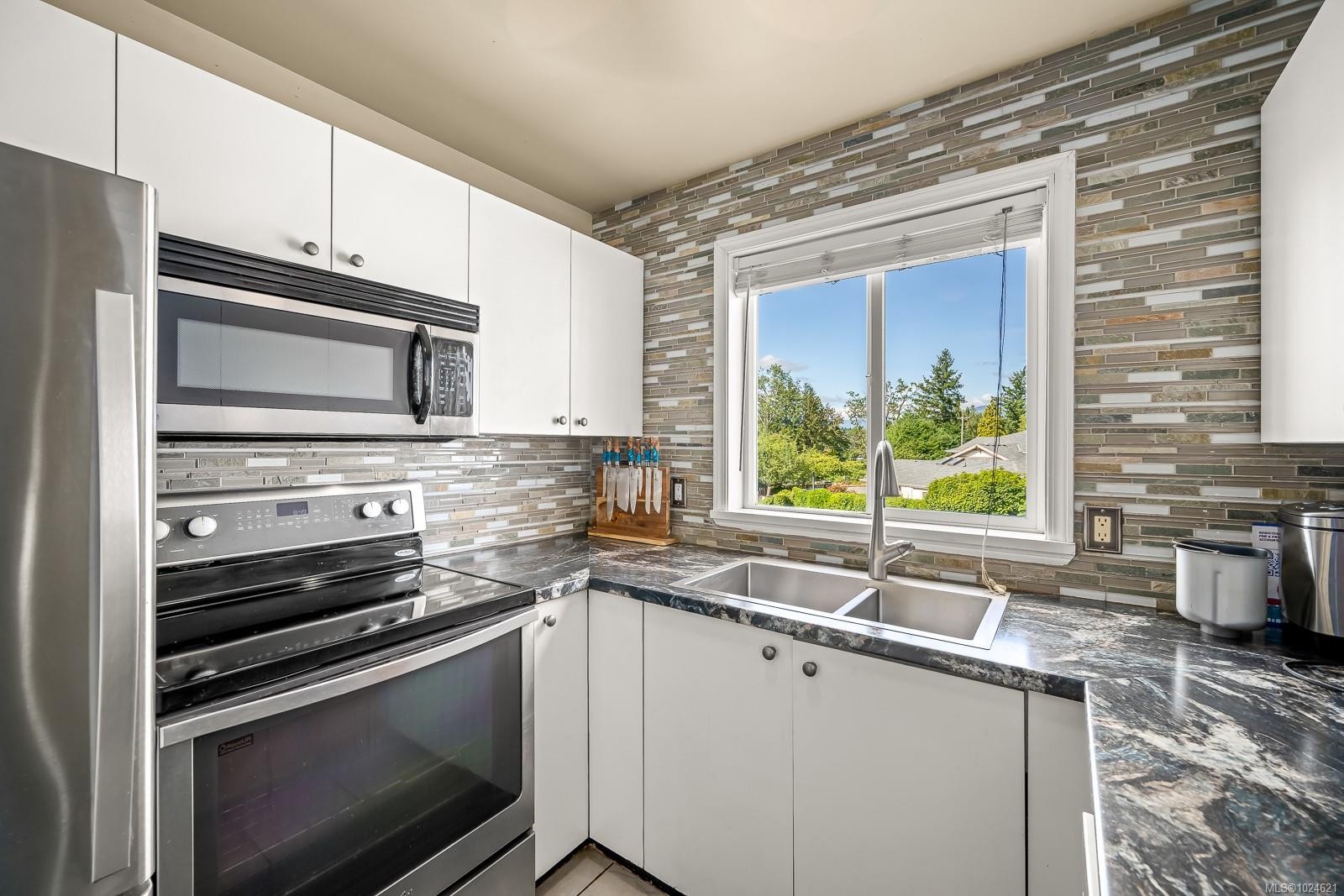 301-1050 Braidwood Rd, Courtenay, BC - Indoor Photo Showing Kitchen With Stainless Steel Kitchen With Double Sink