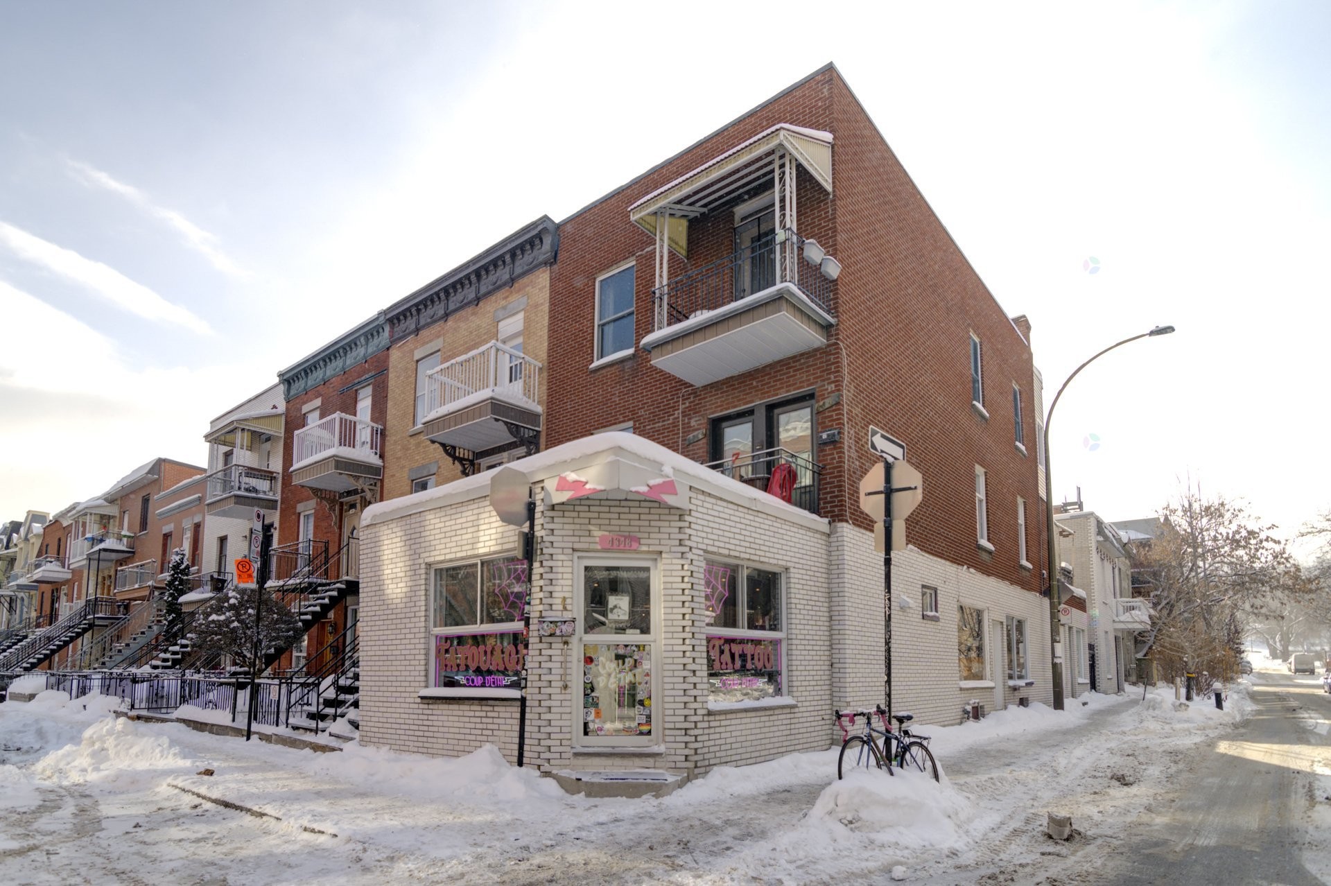 Front of Structure - 4348 Rue Clark, Montréal (Le Plateau-Mont-Royal), QC - Outdoor With Facade