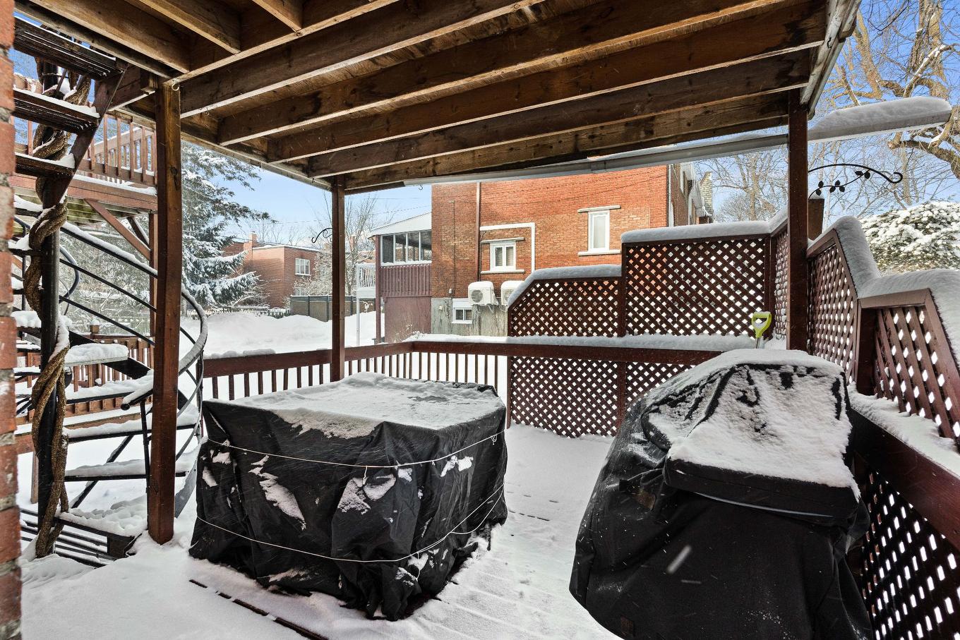 Autre - 5551A Av. Notre-Dame-De-Grâce, Montréal (Côte-Des-Neiges/Notre-Dame-De-Grâce), QC - Outdoor With Deck Patio Veranda With Exterior