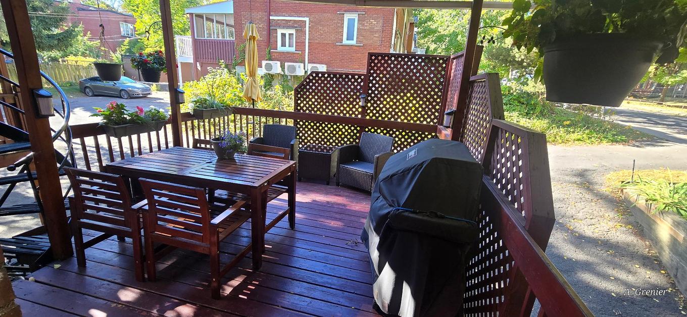 Autre - 5551A Av. Notre-Dame-De-Grâce, Montréal (Côte-Des-Neiges/Notre-Dame-De-Grâce), QC - Outdoor With Deck Patio Veranda With Exterior