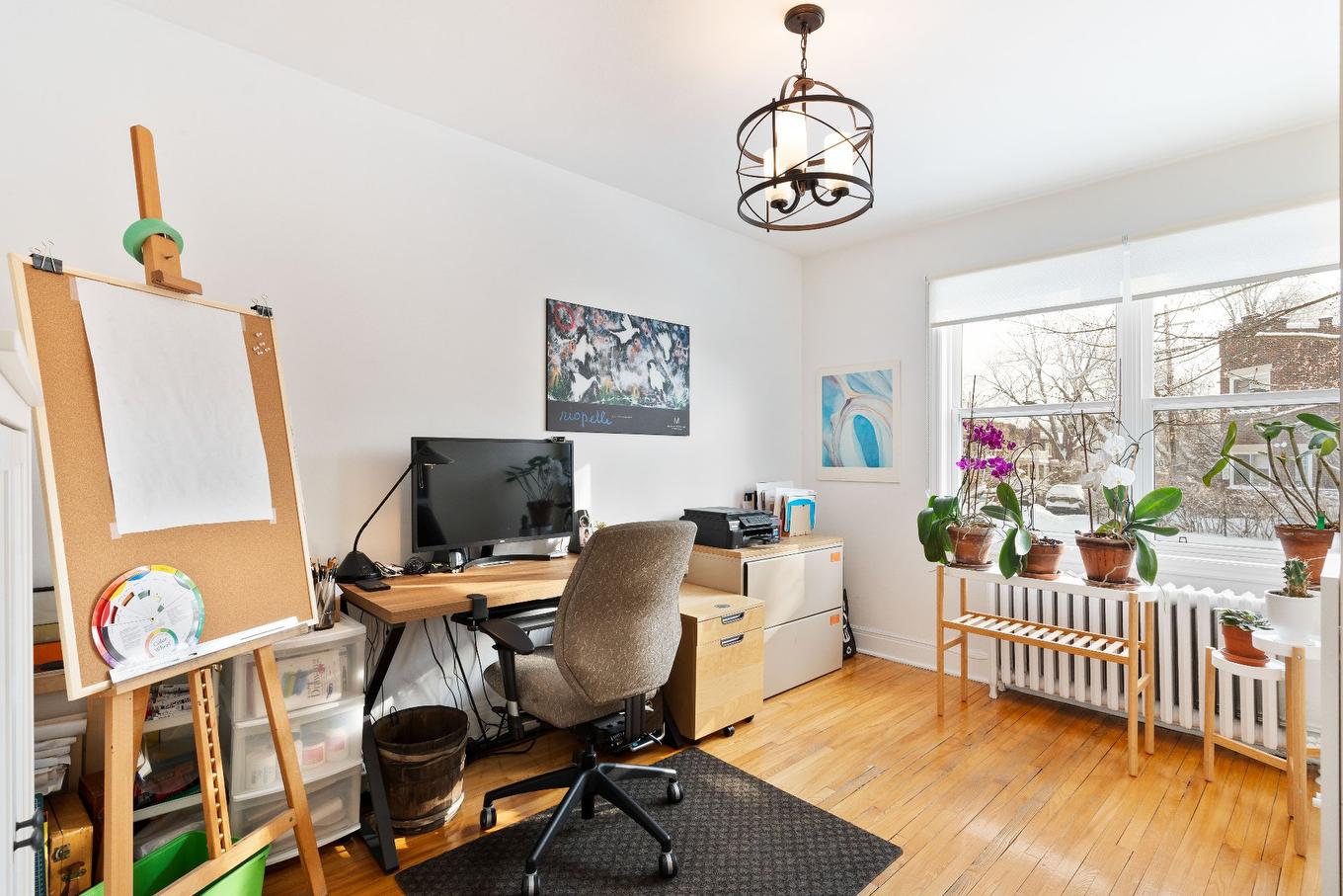 Chambre à coucher - 5551A Av. Notre-Dame-De-Grâce, Montréal (Côte-Des-Neiges/Notre-Dame-De-Grâce), QC - Indoor Photo Showing Office