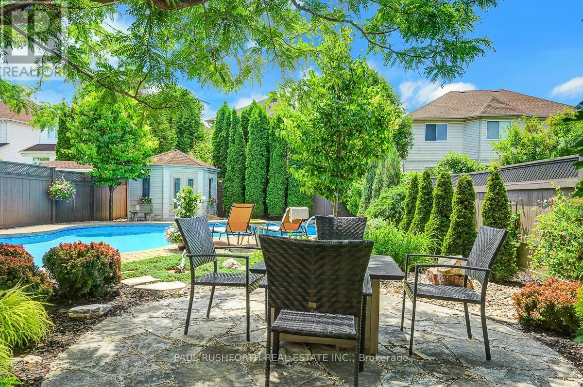 Backyard Oasis - 3 Fanterra Way, Ottawa, ON - Outdoor With In Ground Pool With Deck Patio Veranda
