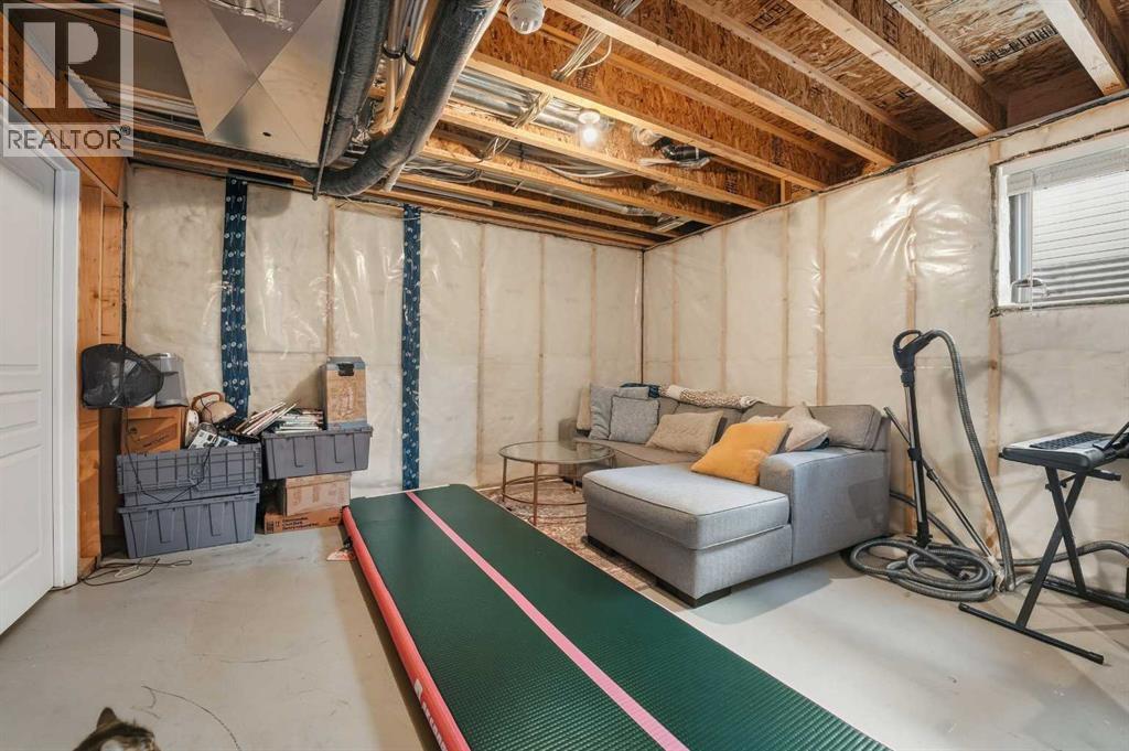 135 Hampton Crescent, Sylvan Lake, AB - Indoor Photo Showing Basement