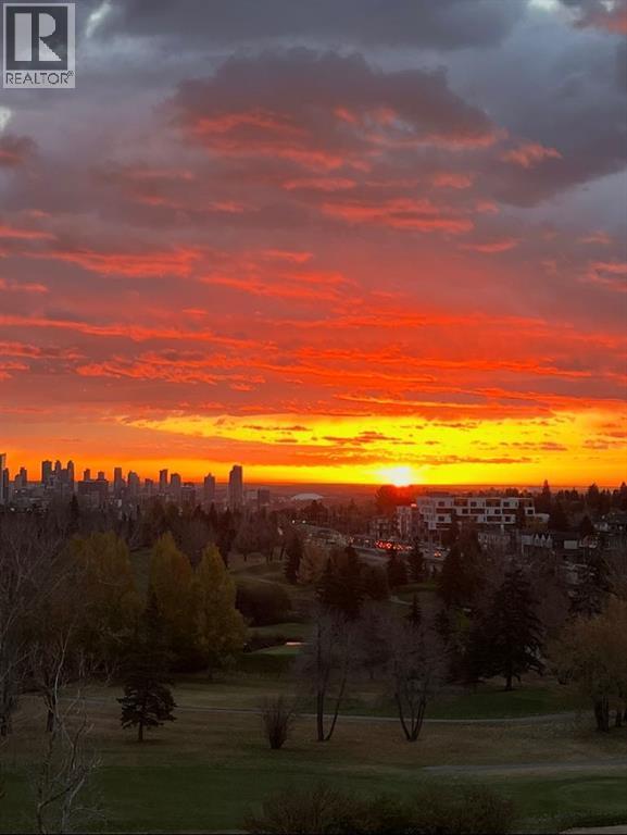 Good morning! - 602, 99 Spruce Place Sw, Calgary, AB - Outdoor With View