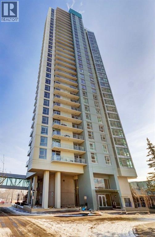 602, 99 Spruce Place Sw, Calgary, AB - Outdoor With Facade