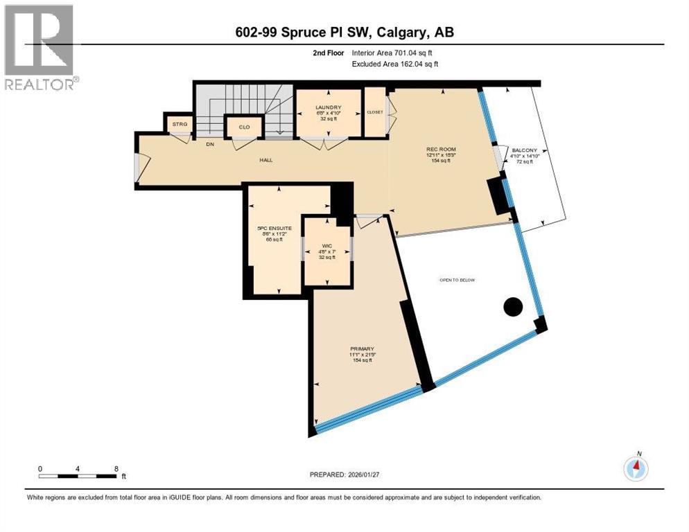Upper level with seperate entrance - 602, 99 Spruce Place Sw, Calgary, AB - Other