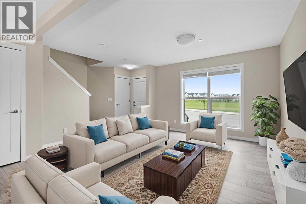 44 Howse Drive Ne, Calgary, AB - Indoor Photo Showing Living Room