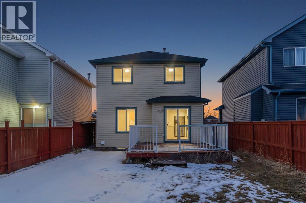 52 Saddlecreek Terrace Ne, Calgary, AB - Outdoor With Deck Patio Veranda With Exterior