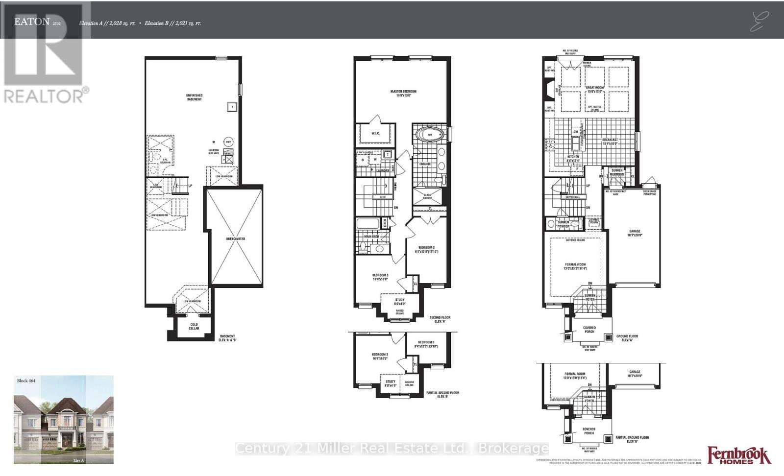 Eaton Floor Plan - 1239 Merton Road, Oakville (Ga Glen Abbey), ON - Other