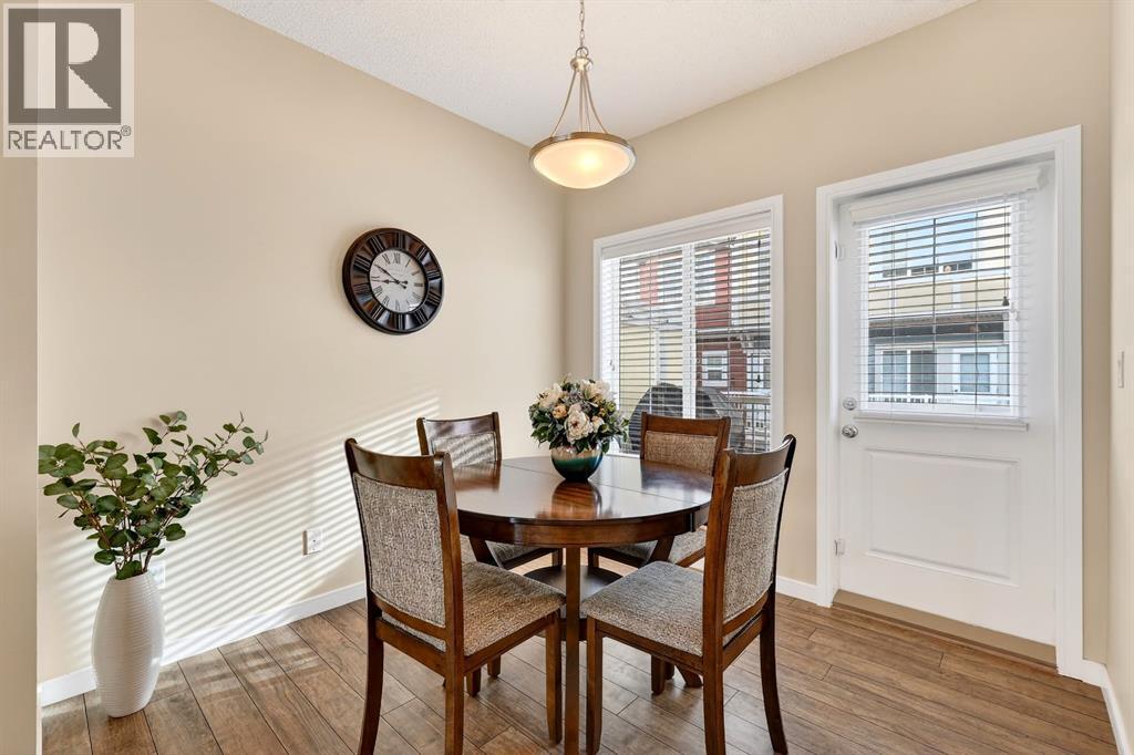 Spacious dining room - 330 Marquis Lane Se, Calgary, AB - Indoor Photo Showing Dining Room