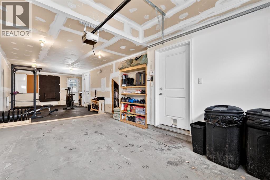 Double tandem garage is 35ft long! - 330 Marquis Lane Se, Calgary, AB - Indoor