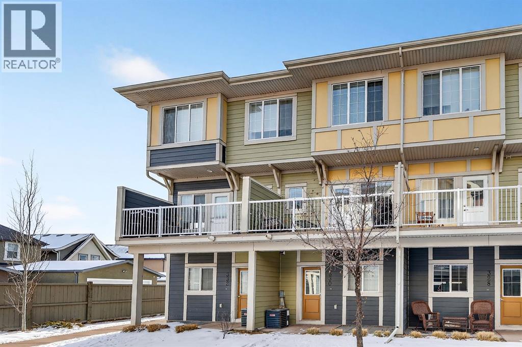 Quiet location/not on main road - 330 Marquis Lane Se, Calgary, AB - Outdoor With Balcony With Facade