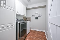 Laundry rm with huge pantry & garage access. -