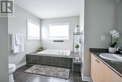 5 piece ensuite with separate shower & soaker tub! -