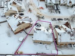 Oversized pie shaped lot. -