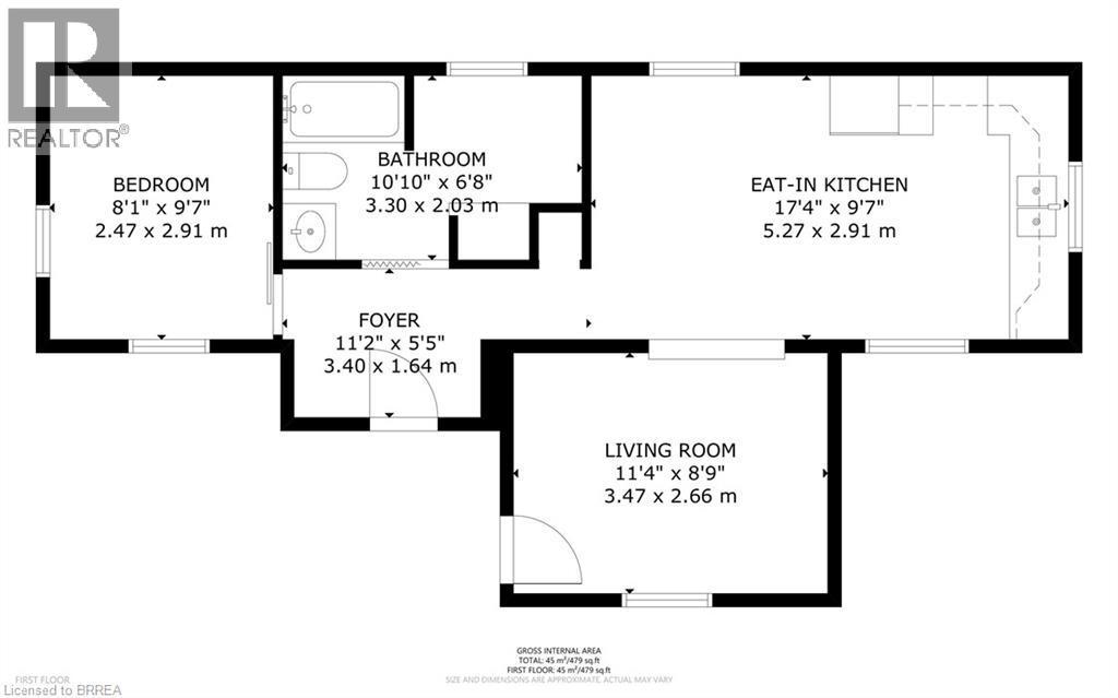 View of floor plan / room layout - 99 Fourth Concession Road Unit# 196, Burford, ON - Other