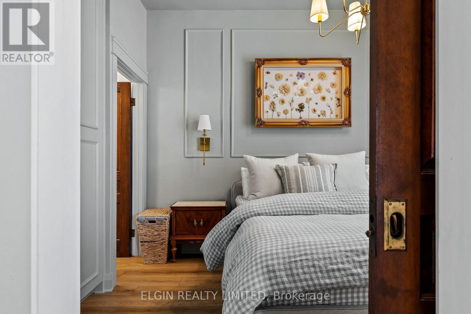 Master Bedroom with ensuite - 84 Pleasant Avenue, St. Catharines (Downtown), ON - Indoor Photo Showing Bedroom