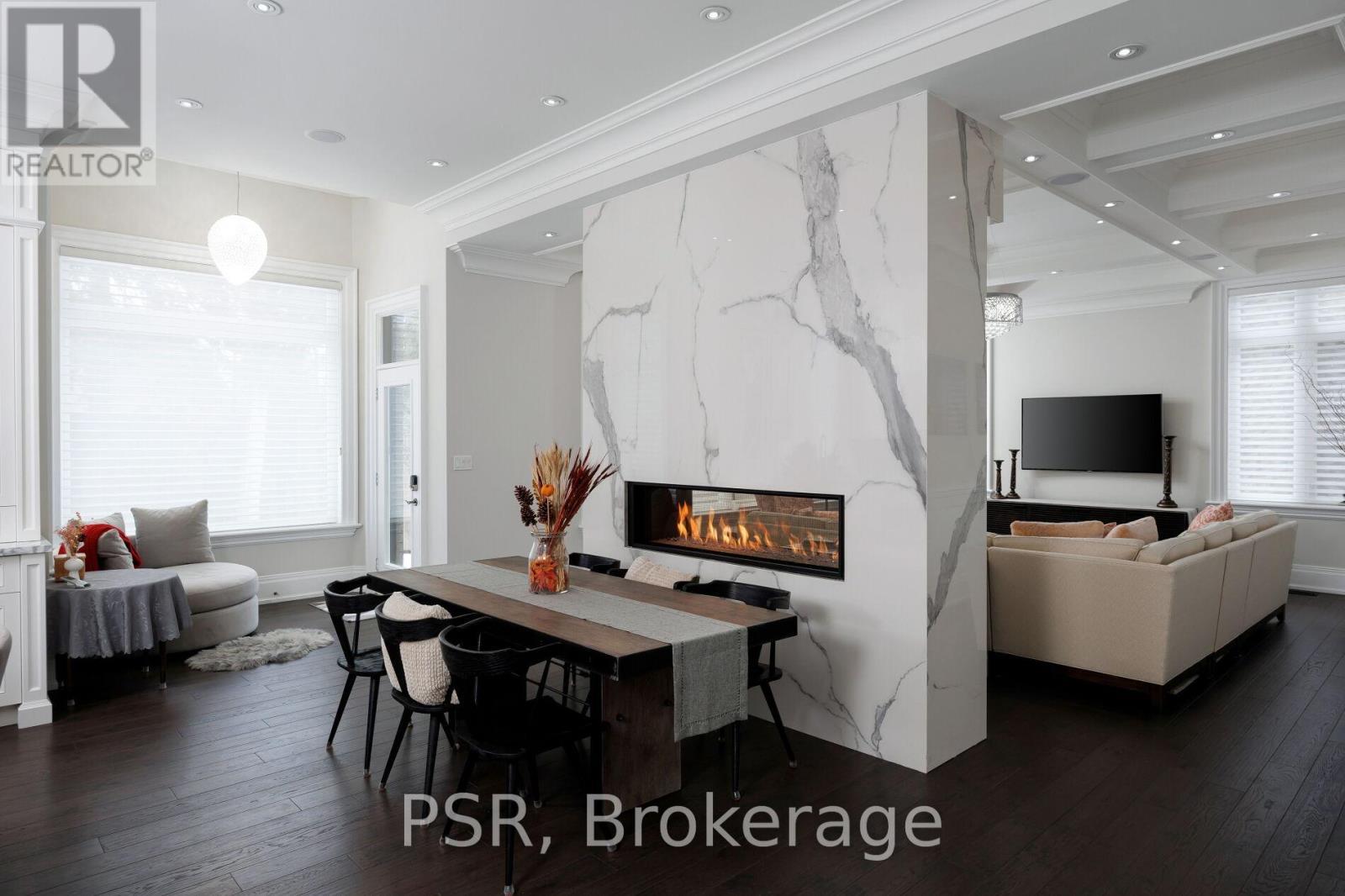 22 Ida Street, Markham, ON - Indoor With Fireplace