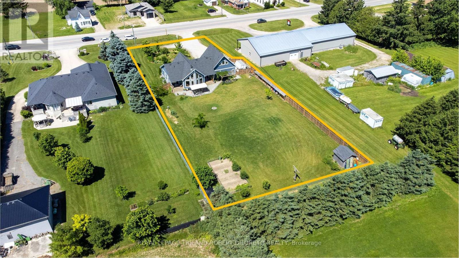 22910 Highbury Avenue N, Middlesex Centre (Bryanston), ON - Outdoor With View