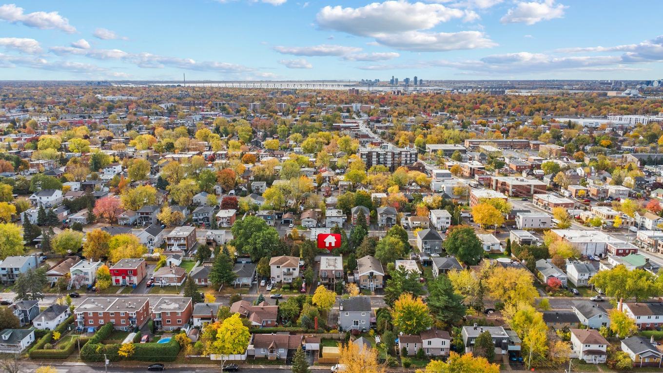 Aerial photo - 1580 - 1586 Rue Marquette, Longueuil (Le Vieux-Longueuil), QC - Outdoor With View