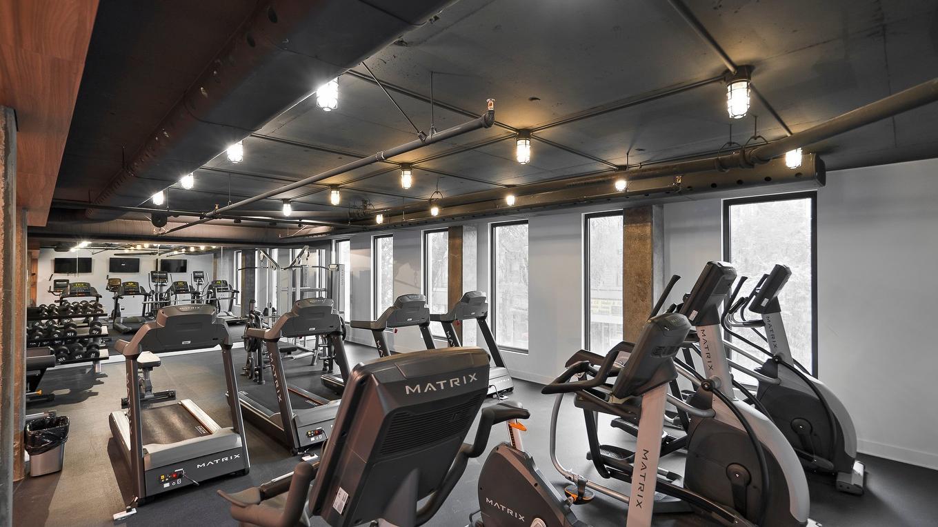 Salle d'exercice - 1003-1 Boul. De Maisonneuve O., Montréal (Ville-Marie), QC - Indoor Photo Showing Gym Room