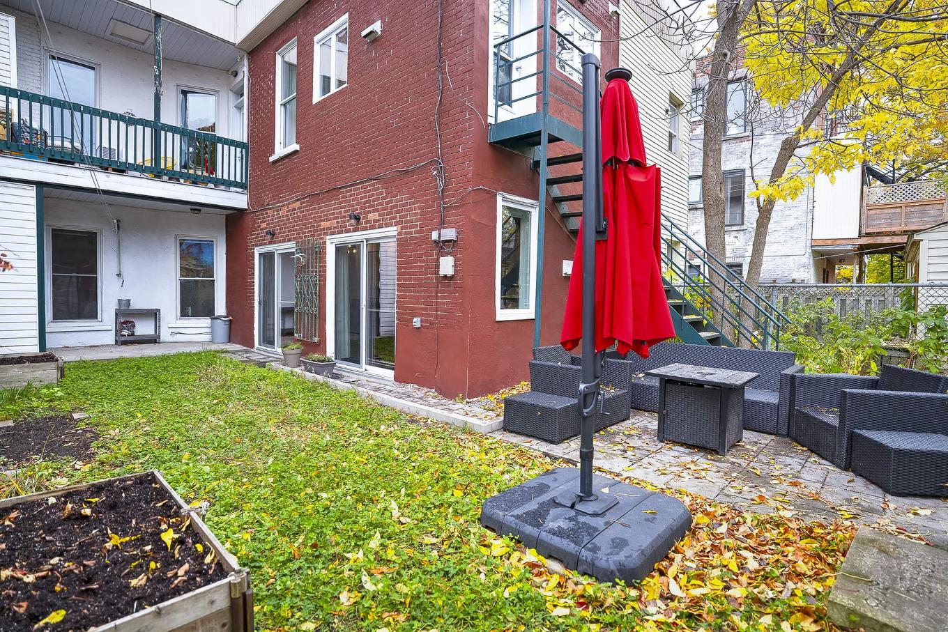 Backyard - 558 Rue Théodore, Montréal (Mercier/Hochelaga-Maisonneuve), QC - Outdoor