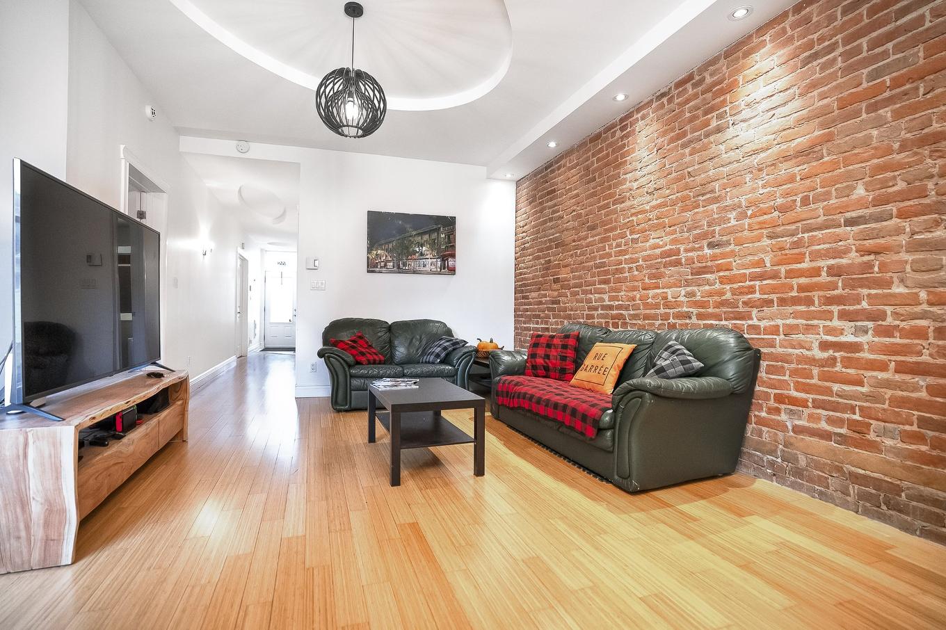 Living room - 558 Rue Théodore, Montréal (Mercier/Hochelaga-Maisonneuve), QC - Indoor