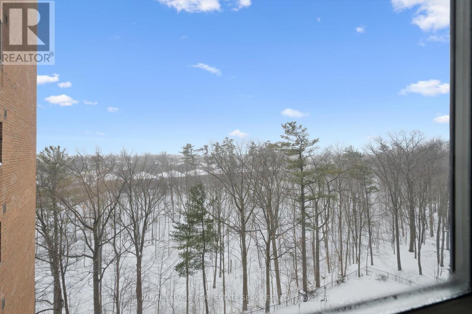 Enjoy Incredible Views of the Lush Ravine - 702 - 1240 Marlborough Court, Oakville, ON - Outdoor With View