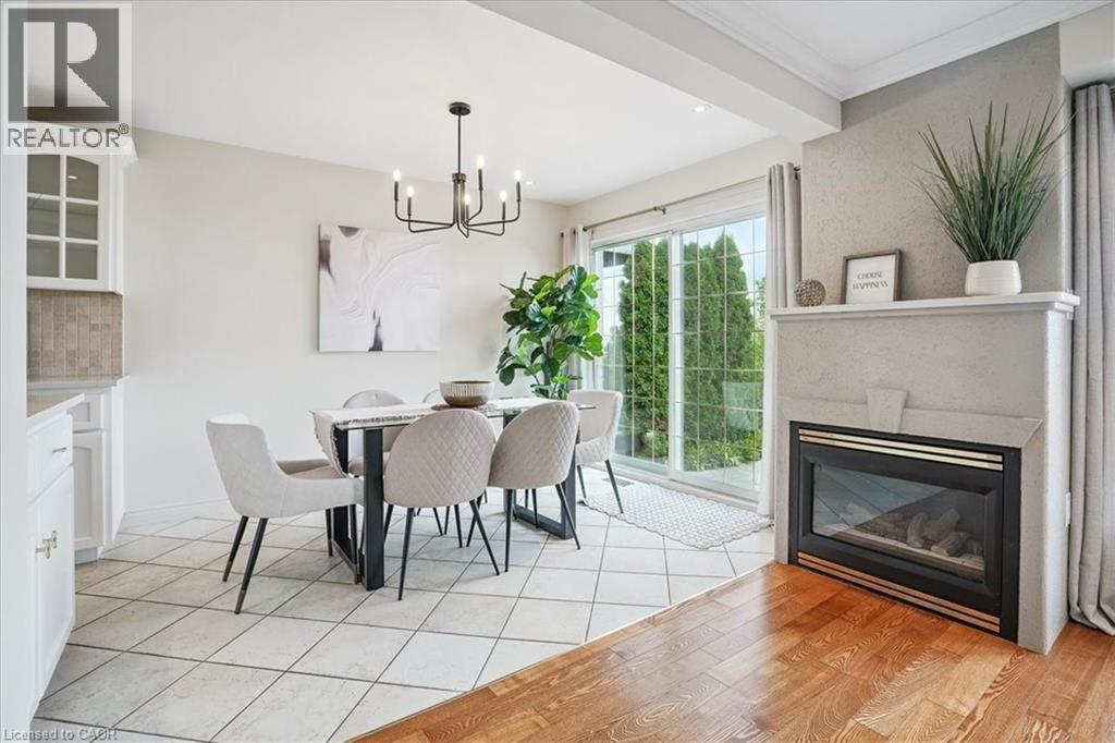 55 Edgewater Drive, Stoney Creek, ON - Indoor With Fireplace