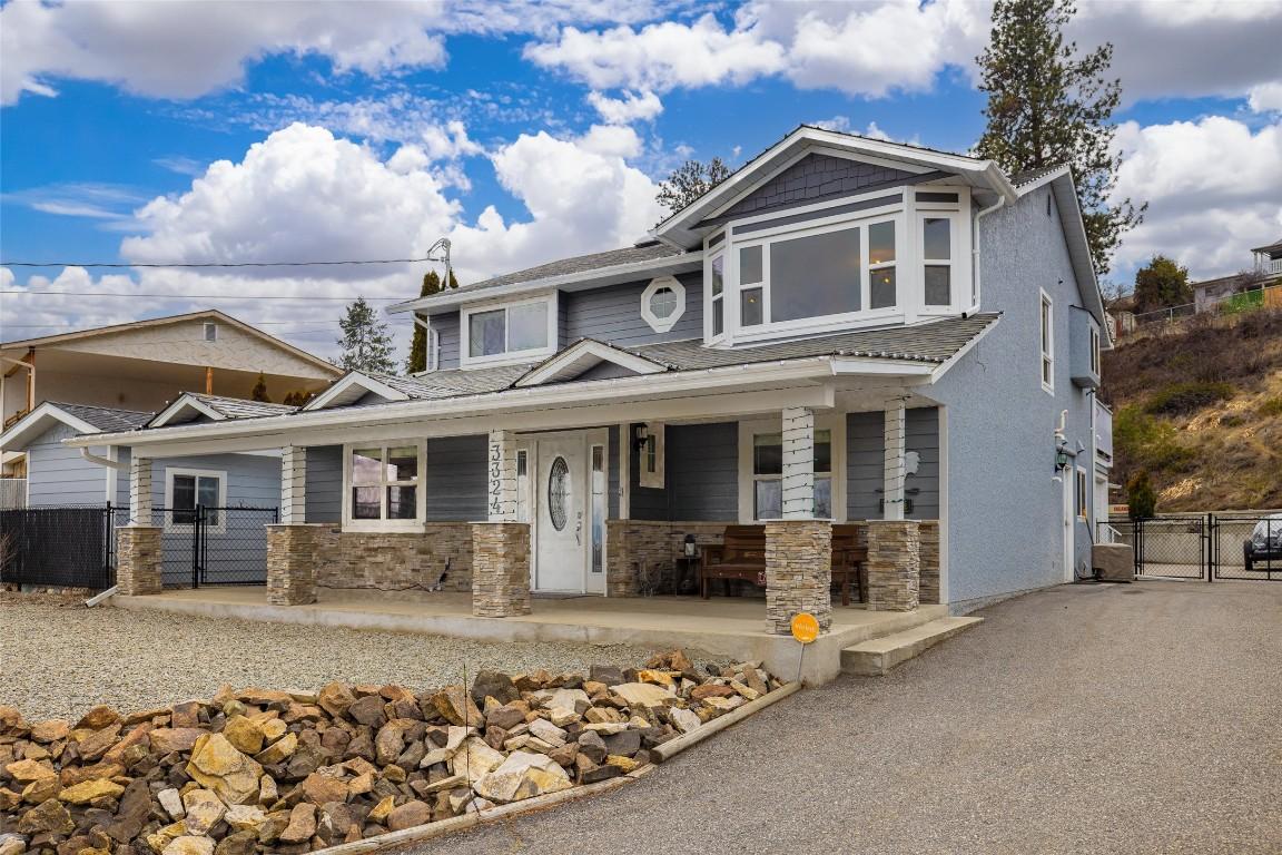 3324 Mcginnis Road, West Kelowna, BC - Outdoor With Deck Patio Veranda With Facade