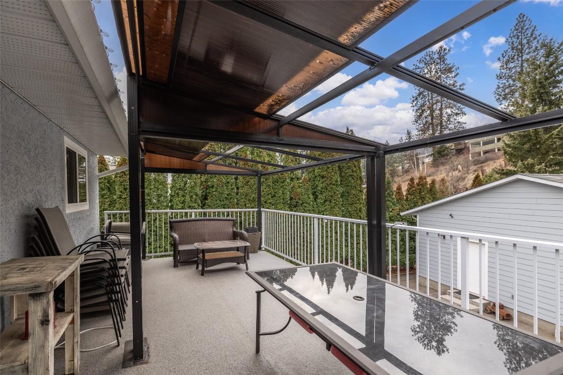 3324 Mcginnis Road, West Kelowna, BC - Outdoor With Deck Patio Veranda With Exterior