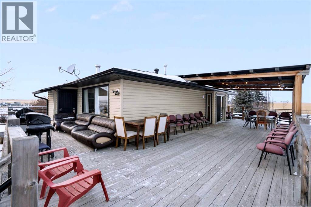 284226 Township Road 254, Rural Rocky View County, AB - Outdoor With Deck Patio Veranda With Exterior