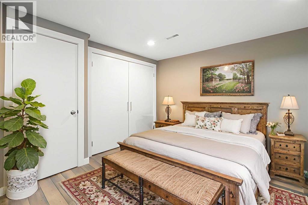 Disclaimer! This Photo is virtually staged - 284226 Township Road 254, Rural Rocky View County, AB - Indoor Photo Showing Bedroom