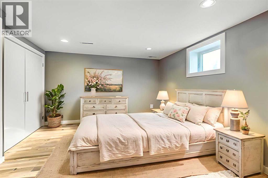 Disclaimer! This Photo is virtually staged - 284226 Township Road 254, Rural Rocky View County, AB - Indoor Photo Showing Bedroom