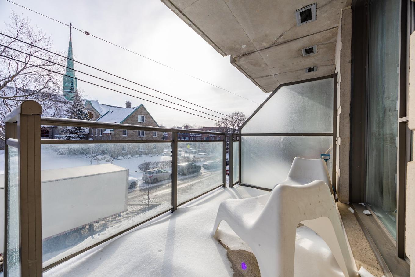 Balcon - 207-3705 Av. Dupuis, Montréal (Côte-Des-Neiges/Notre-Dame-De-Grâce), QC - Outdoor With Balcony With Exterior