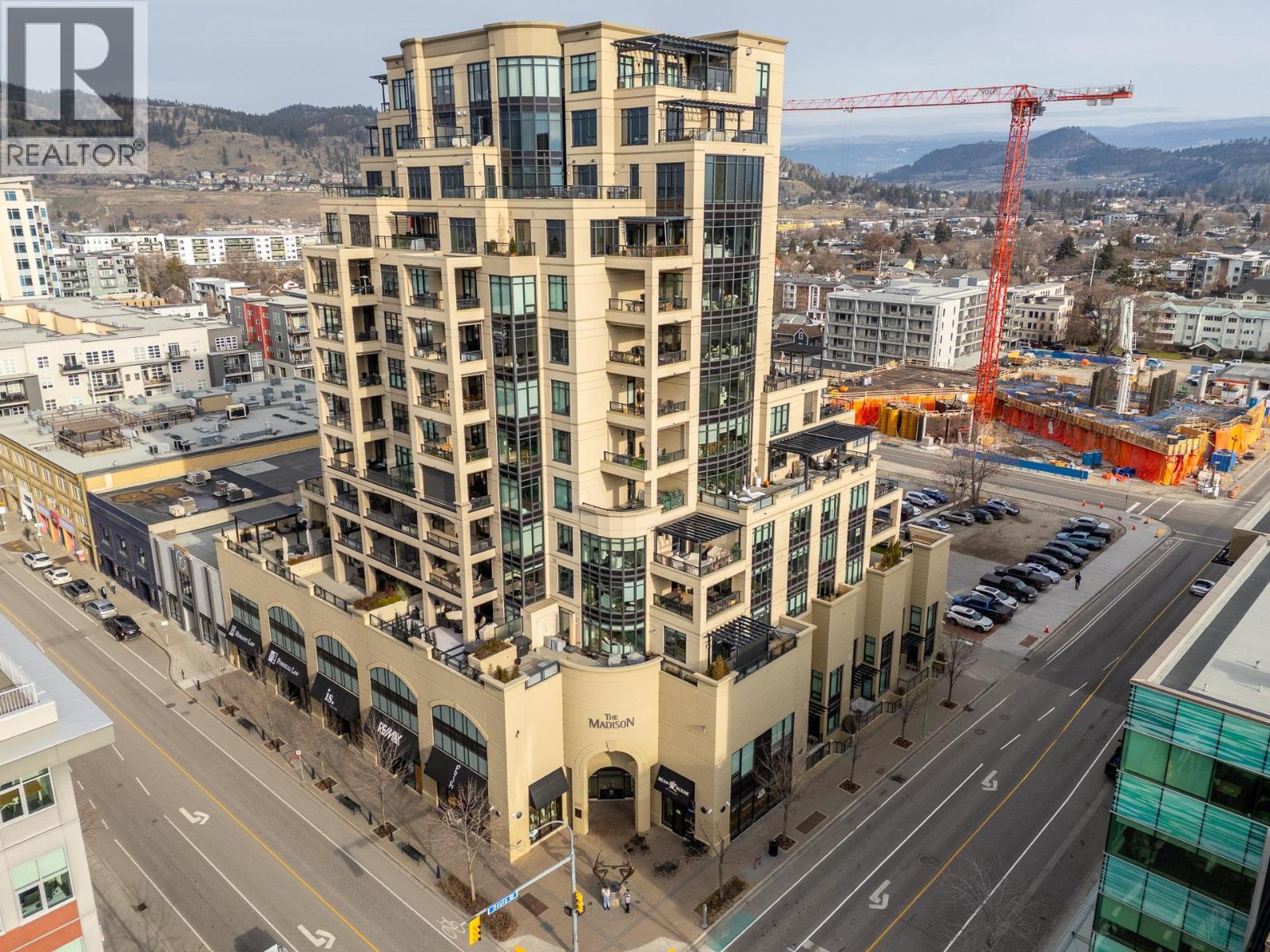 1395 Ellis Street Unit# 506, Kelowna, BC - With View