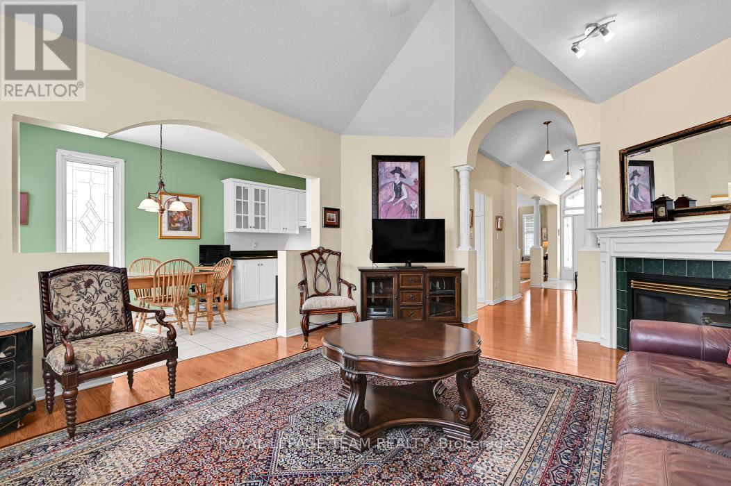 5 Wersch Lane, Ottawa, ON - Indoor Photo Showing Living Room With Fireplace