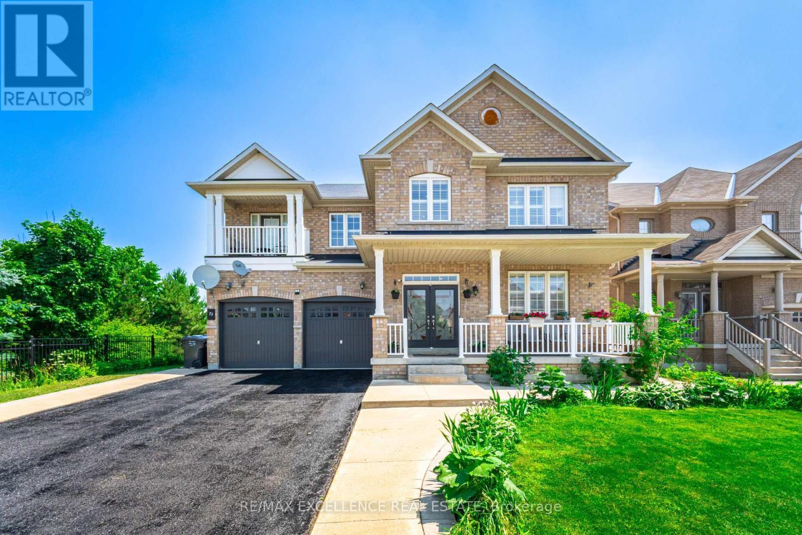 73 Gardenbrooke Trail, Brampton, ON - Outdoor With Deck Patio Veranda With Facade