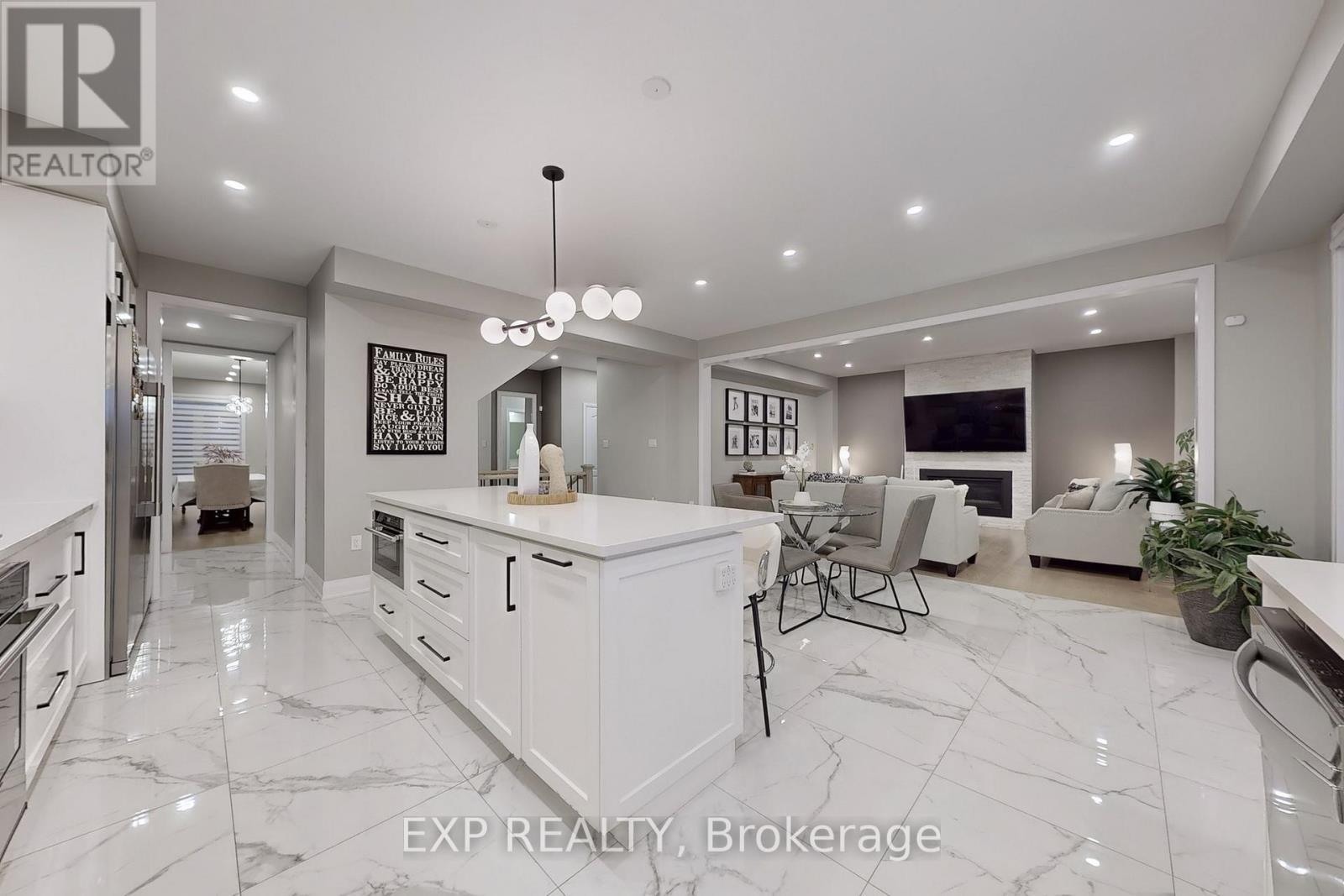 Open Concept Kitchen - 59 Lipscott Drive, Caledon, ON - Indoor